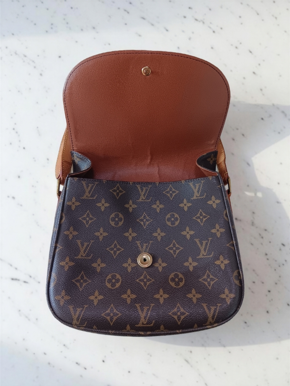 Louis Vuitton Monogram Saint Cloud GM Crossbody Vintage 1998 ✨ COA - Picture 6 of 16